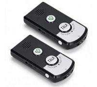 Interphone Vocal Bidirectionnel sans Fil, Talkie-walkie Portable Bidirectionnel Fonctionnant à 1000 M, Système D'interphone sans Fil Portable, Système de Communication de Pièce à