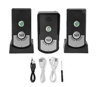 Interphone Vocal étanche Sonnette 1000m Conversation Bidirectionnelle Sonnette sans Fil Appel Extérieur Sonnette Maison Sonnette Interphone Kit