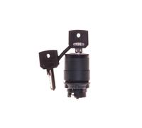 Schneider Electric Interrupteur à clé XB5AG61 Harmony XB5 2 positions 22 mm noir