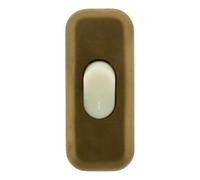Zenitech Interrupteur 2A unipolaire - Marron
