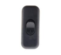 Interrupteur 2A Unipolaire - Noir - Zenitech