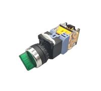 Interrupteur à 3 boutons, 22mm, LA38-11XD/2 LA38-20XD/3, avec lumière, sélecteur autobloquant, 2/3 positions, 10A/440V