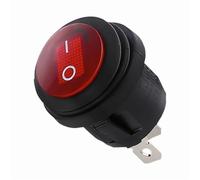 Interrupteur à bascule 12V 220V, bouton d'alimentation, 1 pièce(Red,LED AC 220V-250V)