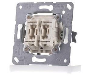 Interrupteur à bascule aveugle 250V 10AX bouton 1 pôle 539 VU | Jung | 539 VU | Interrupteur/bouton-poussoir