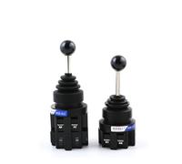 Interrupteur à bascule croisé monolevier, 1 pièce, joystick, taille du tuyau: 30mm, réinitialisation automatique, verrouillage automatique, 2NO, 4NO, HKB-201, 2011, 402, 4022(4 way Self lock)