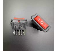 Interrupteur à bascule de remplacement compatible avec JIABEN K2-1A KCD3 KND2-12, 3 positions, 3 broches ON-OFF-ON 12A 250V AC, 1 paquet