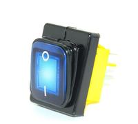 Interrupteur à bascule KCD4 T85 220 V 30 A, rouge, bleu, vert, IP68, 4 broches, marche/arrêt, 1 pièce(3,12v)