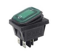 Interrupteur à bascule SJ3-2P-21n-3-GK 30x22 12 V LED 220 V 16 A 250 V CA KCD4-201 DPST 4 broches Controls Switches