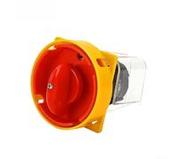 Interrupteur à bascule SZW25 25 A 2 niveaux Interrupteur rotatif ignifuge 25 A contacts en cuivre alliage d'argent Interrupteur d'alimentation industriel 0-1 position pour machines automatisation