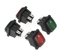 Interrupteur à bascule - TMISHION - 4pcs/Set - Étanche IP67 - 4 Broches - 2 Positions ON-OFF