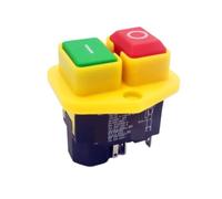 Interrupteur à bouton KJD17B, 220V-240V, 16a, 5 broches, for outils électriques, 1 pièce