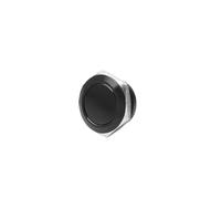 Interrupteur à bouton métallique, coque métallique, 12/16/19/22mm, tête plate étanche avec lumière LED d'alimentation instantanée 1NO 6V 24V(No Light,22MM_MOMENTARY_3-6V)