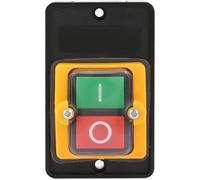Interrupteur à bouton-poussoir,AC220V/380V 10A interrupteur à bouton-poussoir étanche marche/arrêt,adapté aux équipements