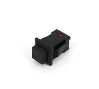 Interrupteur à bouton-poussoir autobloquant carré PB04-A 14 x 14 mm, 2 broches, marche/arrêt, normalement ouvert, 3 A/125 V CA, 10 pièces(10Pcs Black)