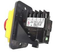 Interrupteur à bouton-poussoir électromagnétique étanche Kedu Jd3 Kjd11 10 broches 400 V avec couvercle usage industriel