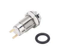 Interrupteur à Bouton-poussoir Momentané étanche 8mm Bouton-poussoir de Démarrage Acier Inoxydable 3V