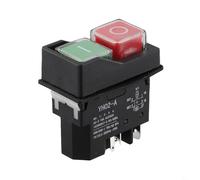 Interrupteur à bouton-poussoir pour YH02-A pour systèmes de tour KLD-28A AC 250 V 5 broches avec indice IP55 et support de tension de bobine 220 240 V