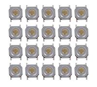 Interrupteur à bouton poussoir tactile, 200Pc 440V 50mA 4x4x1.5 laiton étanche SMD Light Touch Kit d'assortiment de commutateur à bouton poussoir, interrupteurs à bouton tactile