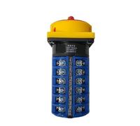 Interrupteur à came de cadenas LW26GS-32A, Contact argenté, commutateur 690V, sélecteur rotatif marche/arrêt, deux Positions, 1 pièce(2P 8Terminals)
