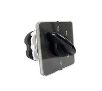 Interrupteur à came rotatif inverseur YMZ12-50/2, 0-4 positions, 660 V, 50 A, trois étages, 2 pôles, contact argenté, 8 bornes, LW31