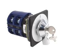 Interrupteur à came rotatif universel LW26-63A/2, 690V, coupure de courant avec verrouillage for éviter les erreurs fonctionnement, commande principale, charge marche-arrêt 4P