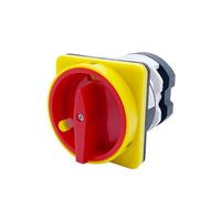 Interrupteur à cames 50 A YMZ12-50/2GS, verrouillage par cadenas, 690 V, 2 pôles, commande de coupure courant, positions, contact argenté, inverseur rotatif