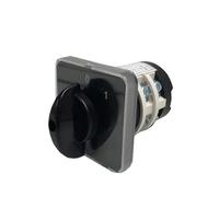 Interrupteur à cames à deux positions 20 A YMZ12-20/2, verrouillage 690 V, 2 pôles, commande de puissance, contact argenté, interrupteur rotatif inverseur