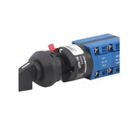 Interrupteur à cames à deux sections, 3 positions, 10 A, LW26-10X/2S1-I, commutateur de démarrage électronique à double alimentation, inverseur, trou, 16 mm Controls Switches