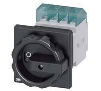 Interrupteur à coupure en charge; noir 3 pôles 6 mm² 16 A 690 V/AC Siemens 3LD20540TK51
