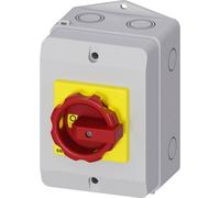 Interrupteur à coupure en charge; rouge, jaune 3 pôles 16 mm² 25 A 690 V/AC Siemens 3LD21640TB53