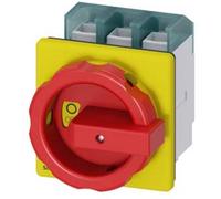 Interrupteur à coupure en charge; rouge, jaune 3 pôles 50 mm² 100 A 690 V/AC Siemens 3LD27040TK53