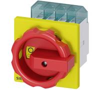 Interrupteur à coupure en charge; rouge, jaune 4 pôles 6 mm² 16 A 690 V/AC Siemens 3LD20031TL53