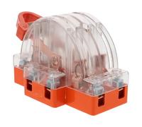 Interrupteur à Couteau Bidirectionnel en Cuivre et Résine P63a LED | Configuration Double Inversion, Mécanisme à Lame, Indicateur Lumineux Intégré, pour Contrôle Industriel et Appareils