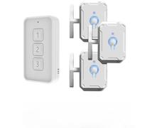 Interrupteur à distance sans fil, pas de câblage nécessaire, contrôle intelligent RF433 pour éclairage domestique, émetteur autocollant facile à installer pour chambre à coucher, salon, cuisine