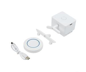 Interrupteur à distance sans fil pour contrôle automatique de la lumière, bouton intelligent avec portée de 30 m, installation facile sans câblage pour interrupteur mural existant, ABS Kun