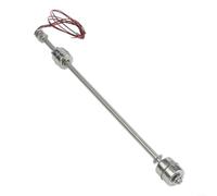 Interrupteur à flotteur à double boule en acier inoxydable pour réservoir, piscine, contrôle des liquides industriel, alarme de niveau haut et bas, réglable, câble de 40 cm, 1 pièce (350 mm)