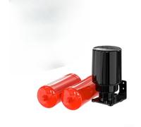 Interrupteur à flotteur automatique à double boule pour réservoirs avec contacts argentés prenant en charge des pompes de 1600 W et ABS ventilé Jaune (B)