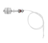Interrupteur à flotteur en acier inoxydable argent pour cuve d’eau | Surveillance du niveau liquide, réponse rapide, détection fiable, pour pompe à eau et réservoir