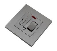 Interrupteur à Fusible Mural pour Ventilateurs D'extraction 110 V 13a | Pc, Protection Court-circuit Intégrée, Installation Facile, Usage la Cuisine, Modèle 86, Plaque Murale