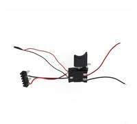 Interrupteur à gâchette pour perceuse électrique sans fil 21 V avec bouton lumineux et activation par pression fonctionnelle