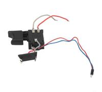 Interrupteur à gâchette pour perceuse sans fil 21 V avec bouton de commande pour perceuses électriques 18 V, pièce de rechange en plastique noir pour réparation et entretien d'outils électriques_x000D