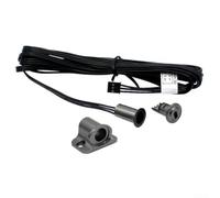 Interrupteur à induction centralisé 12 V 24 V Détecteur de mouvement Lampe LED pour portes d'armoire Éclairage automatique Boîtier PC Fil de 2 m (corps humain)