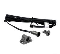Interrupteur à induction centralisé 12 V 24 V Détecteur de mouvement Lampe LED pour portes d'armoire Éclairage automatique Boîtier PC Fil de 2 m (balayage manuel)