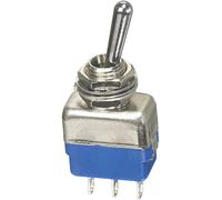 Interrupteur à levier 1 x (On)/Off/(On) APEM 11137A 250 V/AC 2 A momentané/0/momentané 1 pc(s)