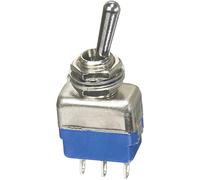 Interrupteur à levier 2 x On/Off/On APEM 12149A 250 V/AC 2 A IP54