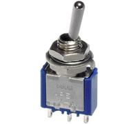 Apem Interrupteur à levier 5256AB 1 x On/On 250 V/AC 3 A à accrochage 1 pc