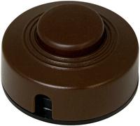 Interrupteur à pédale Kopp 191852084 avec décharge de traction marron 1 x Off/On 2 A 1 pc(s)