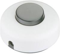Interrupteur à pied interBär 5062-501.01 blanc, noir 1 x Off/On 2 A 1 pc(s)