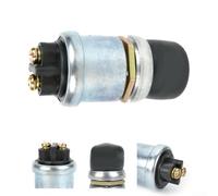 Interrupteur à Poussoir Momentané 60A 12V IP67 avec Capot pour en | Néoprène pour Démarrage Allumage pour camion pour jeep Tracteur pour golf Bateau