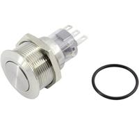 Interrupteur à pression TRU COMPONENTS TC-GQ22-A-11Z/S203 1602514 250 V 3 A 1 x Off/On IP65 à accrochage 1 pc(s)